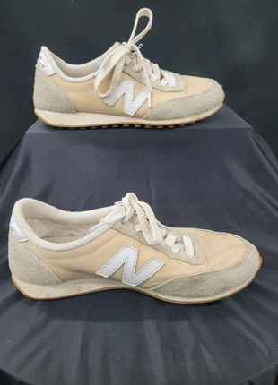 New Balance 410 Retro Trainers – UK size 6 – Beige/White, brand: New Balance, condition: Very good, size: 6, £16.99, £18.54 includes Buyer Protection