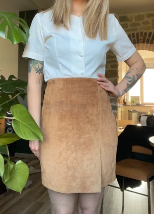 Belle jupe en cuir daim années 80, marca: Vintage Dressing, estado: Muy bueno, tamaño: L / 40 / 12, 20,00 €, 21,70 € Protección al comprador Pro incluida