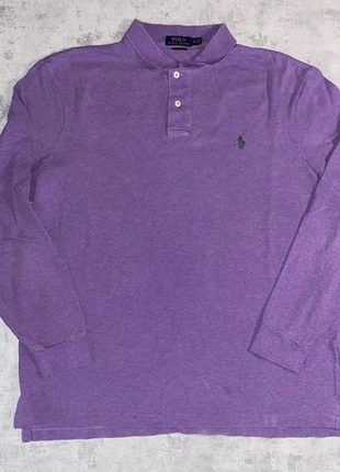Polo Ralph Lauren manches longues| Violet| Homme, marke: Ralph Lauren, zustand: Gut, größe: XL, 10,00 €, 11,20 € inklusive Vinted-Käuferschutz