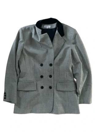 Blazer Gérard Darel noir et beige à carreaux - Taille 40, brand: Gerard Darel, condition: Very good, size: L / 40 / 12, €12.00, €13.30 includes Buyer Protection
