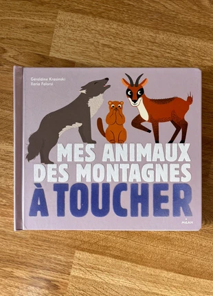 Livre à toucher les animaux des montagnes, staat: Heel goed, € 2,00, € 2,80 inclusief Kopersbescherming
