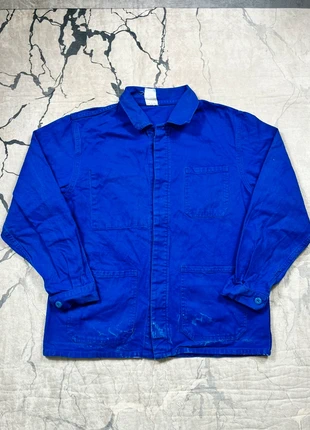 Bleu Travail Vintage 90s Workwear Jacket Veste, marque: Vintage Dressing, état: Très bon état, taille: S, 32,00 €, 34,30 € Protection acheteurs (Pro) incluse