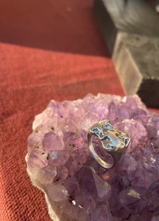 " Rappahannock" Handmade silver sterling 925 ring, marque: Handmade, état: Neuf avec étiquette, taille: 16,9 mm, 69,00 €, 73,15 € Protection acheteurs incluse