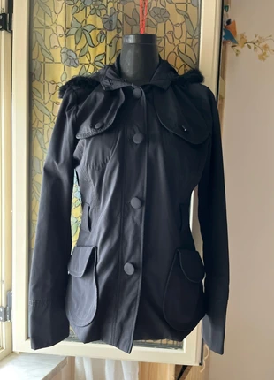 Giacca giaccone giubbotto con cappuccio in pelliccia vintage, marque: MAX&Co., état: Bon état, taille: M / 38 / 10, 20,00 €, 21,70 € Protection acheteurs incluse