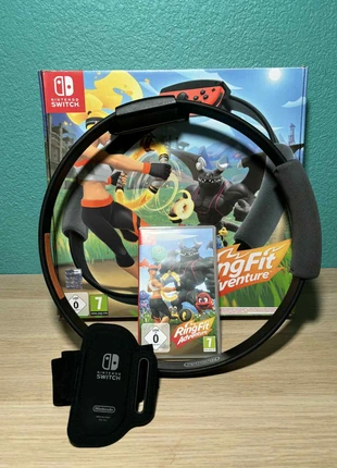 Ring fit Adventure Nintendo Switch, staat: Heel goed, € 40,00, € 42,70 inclusief Kopersbescherming
