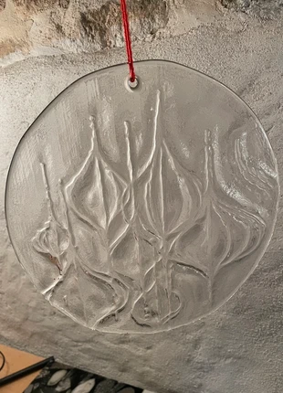 Décoration de Noël en verre design, estado: Muito bom, €20.00, €21.70 inclui Proteção do Comprador Pro