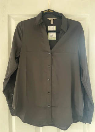 Satin blouse, brand: H&M, condition: New with tags, size: S / 8, £6.00, £7.00 includes Buyer Protection