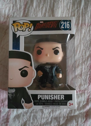 Funko pop The Punisher Daredevil 216, merk: Funko, staat: Heel goed, maat: Universeel, € 30,00, € 32,20 inclusief Kopersbescherming