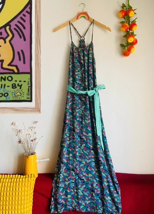 Robe longue rétro bohème tendance Identité Kreole T. S, brand: Vintage Boutique, condition: Good, size: S / 36 / 8, €5.00, €5.95 includes Buyer Protection Pro