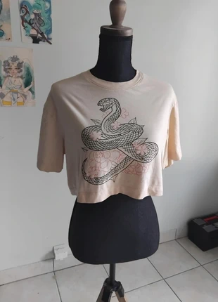Crop top, marke: Pimkie, zustand: Gut, größe: XS / 34 / 6, 1,00 €, 1,75 € inklusive Vinted-Käuferschutz