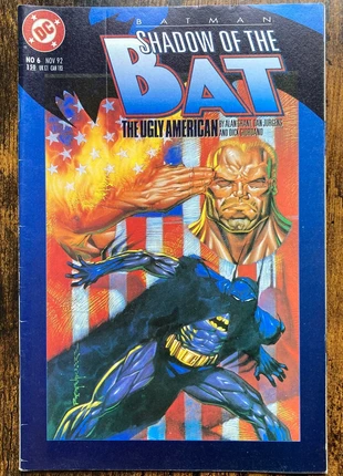 Batman Shadow of the Bat (V1) #6 - November 1992 - The Ugly American - DC Comics US VO, estado: Bueno, 3,90 €, 4,80 € Protección al comprador Pro incluida