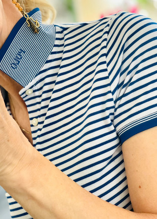 Ralph Lauren striped polo shirt | breathable knit | size S | new with tags, marque: Ralph Lauren, état: Neuf avec étiquette, taille: S / 36 / 8, 75,00 €, 79,45 € Protection acheteurs incluse