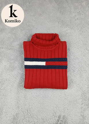 Pull Col roulé Tommy Hilfiger Rouge - Taille S - Femme, brand: Tommy Hilfiger, condizioni: Ottime, taglia: S / IT 40 / EU 36, €28.50, €30.63 include la Protezione acquisti Pro