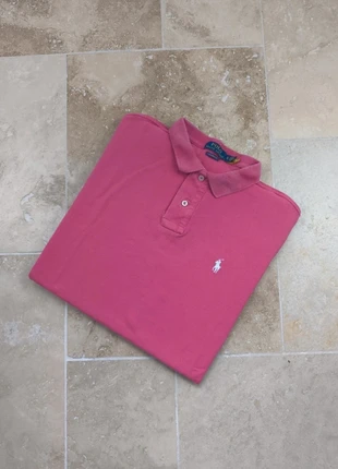Polo Ralph Lauren - Homme XL classic fit - Rose logo blanc - Coton piqué, brand: Ralph Lauren, condizioni: Ottime, taglia: XL, €24.00, €25.90 include la Protezione acquisti Pro