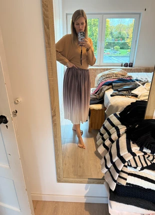 Sinsay plissé midirok – maat M, marque: Sinsay, état: Très bon état, taille: M / 38 / 10, 12,00 €, 13,30 € Protection acheteurs incluse