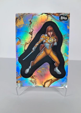 Topps refractor Chrome Marvel Comic Book Heroes, marke: Topps, zustand: Sehr gut, 4,00 €, 4,90 € inklusive Vinted-Käuferschutz