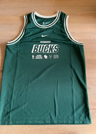 Milwaukee Bucks NBA tank top, brand: Nike, condition: Very good, size: 13 years / 158 cm, £9.99, £11.09 includes Buyer Protection