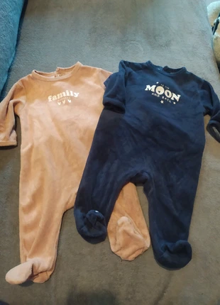 Lot de 2 pyjamas bébé, marke: Kiabi, zustand: Sehr gut, größe: 3-6 Monate / 62, 5,00 €, 5,95 € inklusive Vinted-Käuferschutz