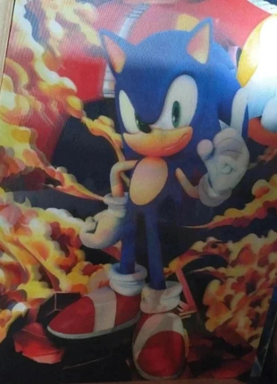 Poster 3d sonic, brand: Sonic the Hedgehog, condition: Very good, €18.75, €20.39 includes Buyer Protection Pro