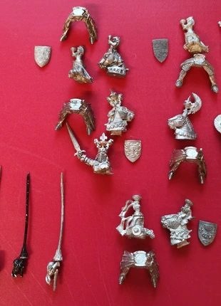 Warhammer Bretonnian Grail Knights x5 Games Workshop Questing of the Realm Metal miniatures, brand: Games Workshop, condition: Good, £90.00, £95.20 includes Buyer Protection