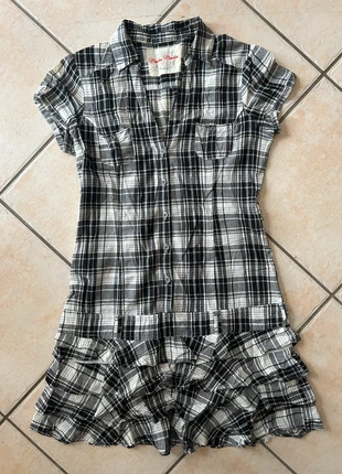 robe à carreaux vintage, merk: Vintage Dressing, staat: Heel goed, maat: XL / 42 / 14, € 5,00, € 5,95 inclusief Kopersbescherming