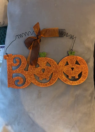 Halloween Boo sign, brand: unknown, condition: Very good, £3.00, £3.85 includes Buyer Protection