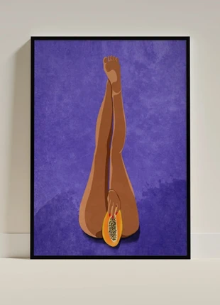 My Papaya A4 Wall Art Poster Print, brand: Art, condition: New without tags, £3.99, £4.89 includes Buyer Protection Pro