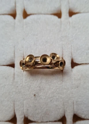 Goudkleurige twisted ring melano, marque: MelanO, état: Très bon état, taille: 16,5 mm, 8,00 €, 9,10 € Protection acheteurs (Pro) incluse