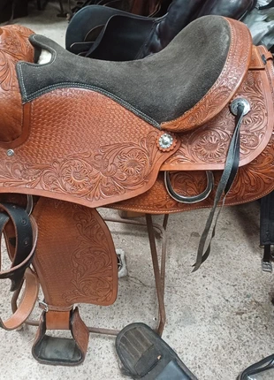 Western zadel nog nieuw, merk: A&M, staat: Nieuw zonder prijskaartje, € 225,00, € 236,95 inclusief Kopersbescherming