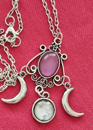 Collier ésotérique argenté acier inoxydable, brand: ésotérisme, condizioni: Ottime, €3.50, €4.38 include la Protezione acquisti