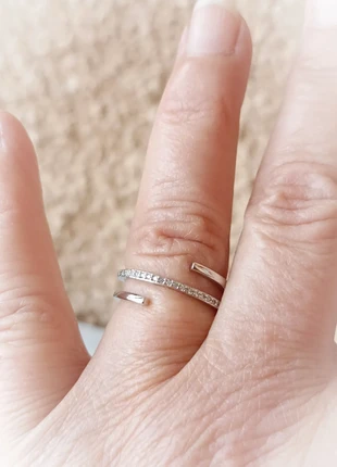 Bague en argent plaqué T/57, marke: Argent, zustand: Sehr gut, größe: 56.9 mm / 18.1 mm Ø, 18,00 €, 19,60 € inklusive Vinted-Käuferschutz