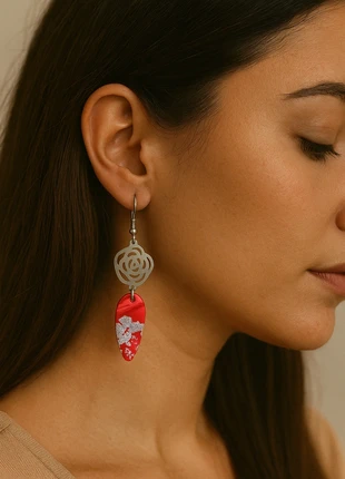 Boucles d'oreilles un éclat de tendresse, marca: Rouge, estado: Muy bueno, 12,00 €, 13,30 € Protección al comprador incluida