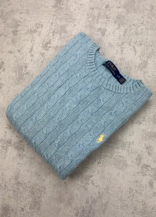 Polo Ralph Lauren Torsadé Col Rond Bleu Logo Brodé Taille L Femme TR37, marke: Ralph Lauren, zustand: Sehr gut, größe: L, 39,90 €, 42,60 € beinhaltet Vinted-Käuferschutz Pro