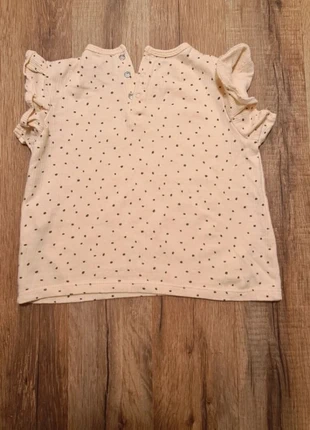 Kiabi T-shirt fille rose pâle 18 mois à pois volants manches courtes (PF38), marque: Kiabi, état: Neuf sans étiquette, taille: 12-18 mois / 80 cm, 4,00 €, 4,90 € Protection acheteurs (Pro) incluse