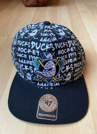 47 Brand NHL Mighty Ducks Hat Snapback cap Classic Embroidered Logo, marke: 47 Brand, zustand: Neu, mit Etikett, größe: Einheitsgröße, 35,00 €, 37,45 € inklusive Vinted-Käuferschutz