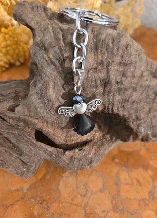 Porte-clé ange protecteur avec perles noires – talisman spirituel, marke: Porte-clé ange protecteur avec perles noires – tal, zustand: Sehr gut, 2,70 €, 3,54 € inklusive Vinted-Käuferschutz