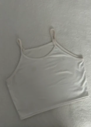 top tirantes blanco basico, marque: Basico, état: Très bon état, taille: S / 36 / 8, 2,00 €, 2,80 € Protection acheteurs incluse