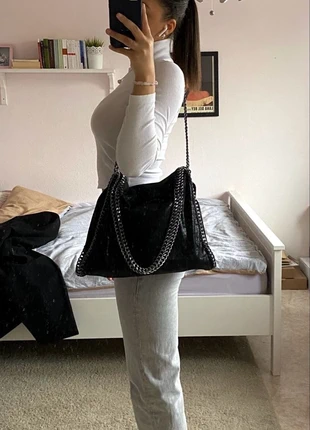 Sac à main noir brillant avec chaînes, marca: Angleliu, estado: Nuevo sin etiquetas, 20,00 €, 21,70 € Protección al comprador incluida