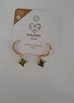 Orecchini Mylovly - ipoallergeni, merk: MyLovly, staat: Nieuw met prijskaartje, € 9,90, € 11,10 inclusief Kopersbescherming