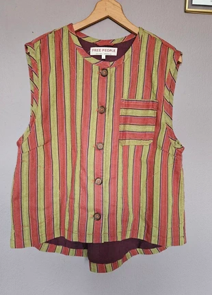 Free People Emilia vest in Baja Combo, merk: Free People, staat: Heel goed, maat: S / 36 / 8, € 50,00, € 53,20 inclusief Kopersbescherming