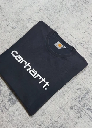 👕 T-shirt Carhartt Noir Logo Blanc S Vintage Streetwear, brand: Carhartt, condition: Very good, size: S, €12.95, €14.30 includes Buyer Protection Pro