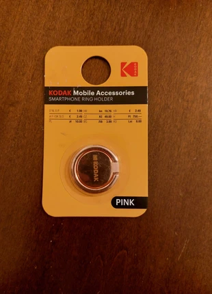 Anello per telefono adesivo color argento - smartphone ring holder Kodak, marke: Kodak, zustand: Neu, mit Etikett, 2,00 €, 2,80 € inklusive Vinted-Käuferschutz