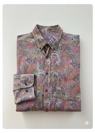 Chemise imprimée jungle vintage Enrico Coveri - T.42 IT, brand: Enrico Coveri, condition: Very good, size: M, €33.00, €35.35 includes Buyer Protection