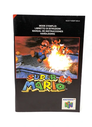 Notice Super Mario 64 Nintendo 64, état: Très bon état, 14,99 €, 16,44 € Protection acheteurs (Pro) incluse