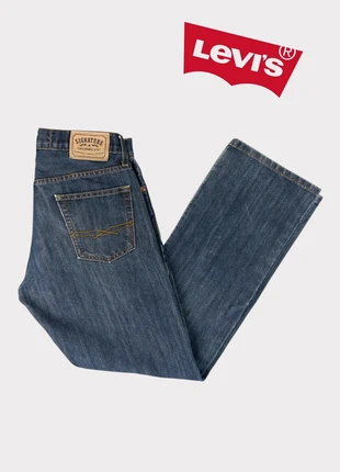 Jean Signature by Levi's Homme FR38 Bleu Foncé Coupe Slim Slim Straight Fit, marca: Levi's, estado: Muy bueno, tamaño: W29 | ES 38, 14,00 €, 15,40 € Protección al comprador Pro incluida