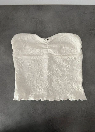 Top escote corazón pull&bear, marque: Pull & Bear, état: Neuf sans étiquette, taille: S / 36 / 8, 4,00 €, 4,90 € Protection acheteurs incluse