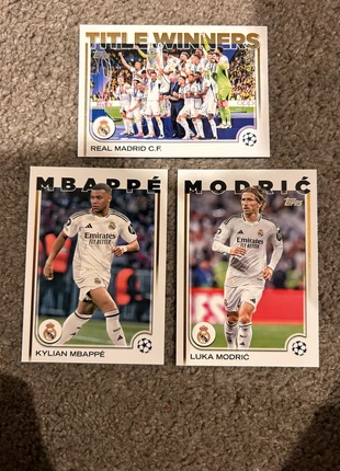 Topps ucc Real Madrid champions league bundle, brand: Topps, condition: New with tags, £4.00, £4.90 includes Buyer Protection