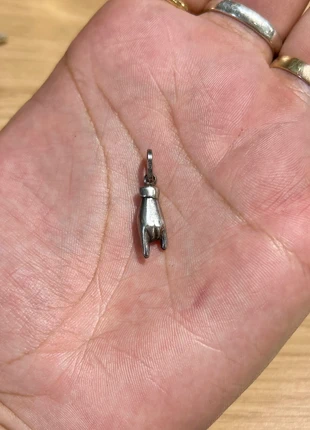 Pendentif Figa Mano Cornuto en argent massif, marca: Argent, estado: Muito bom, €17.95, €19.55 inclui Proteção do Comprador Pro