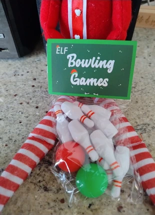 Bowling elfico in miniatura per Elf on the shelf, brand: Elf On The Shelf, condizioni: Nuovo senza cartellino, €5.99, €6.99 include la Protezione acquisti