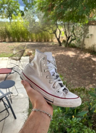 Converse montante blanche taille 36,5, marke: Converse, zustand: Gut, größe: 36.5, 5,00 €, 5,95 € inklusive Vinted-Käuferschutz
